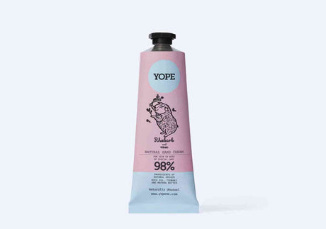 YOPE | Rhubarb and Rose Hand Cream - 50ml - InternationalCosmetic
