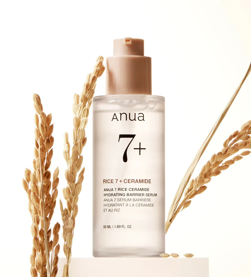 ANUA | Rice 7 Ceramide Hydrating Barrier Serum - 50ml - InternationalCosmetic
