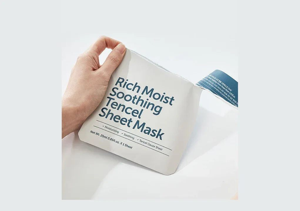 KLAIRS | Rich Moist Soothing Tencel Sheet Mask - 25ml - InternationalCosmetic