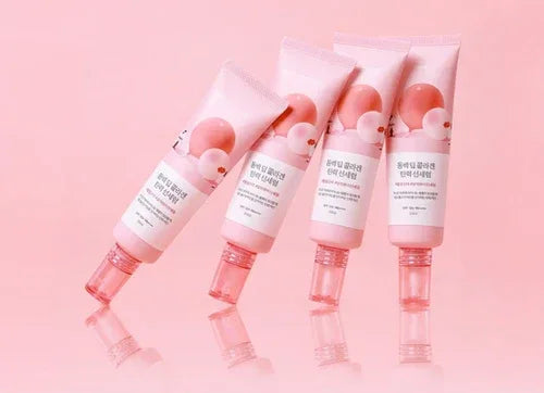 ROUND LAB | Camellia Deep Collagen Firming Sun Serum SPF50+ - 50 ml - InternationalCosmetic