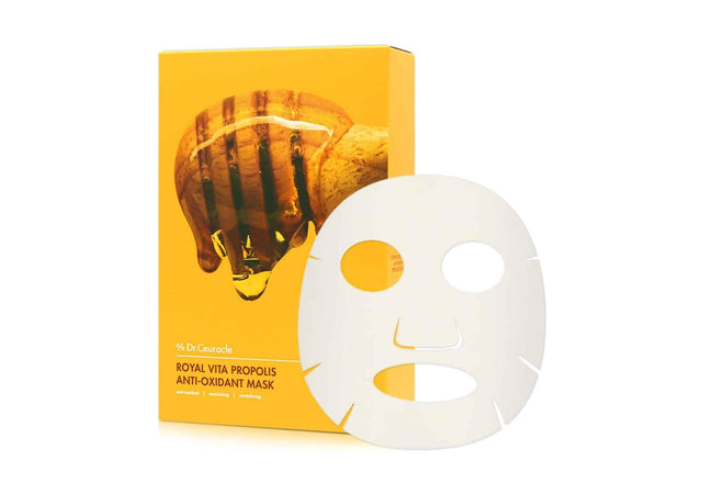 DR. CEURACLE | Royal Vita Propolis Anti-Oxidant Mask - 1ud - InternationalCosmetic
