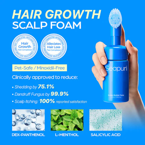 SEAPURI | Scalpy Bubble Tonic - 100ml