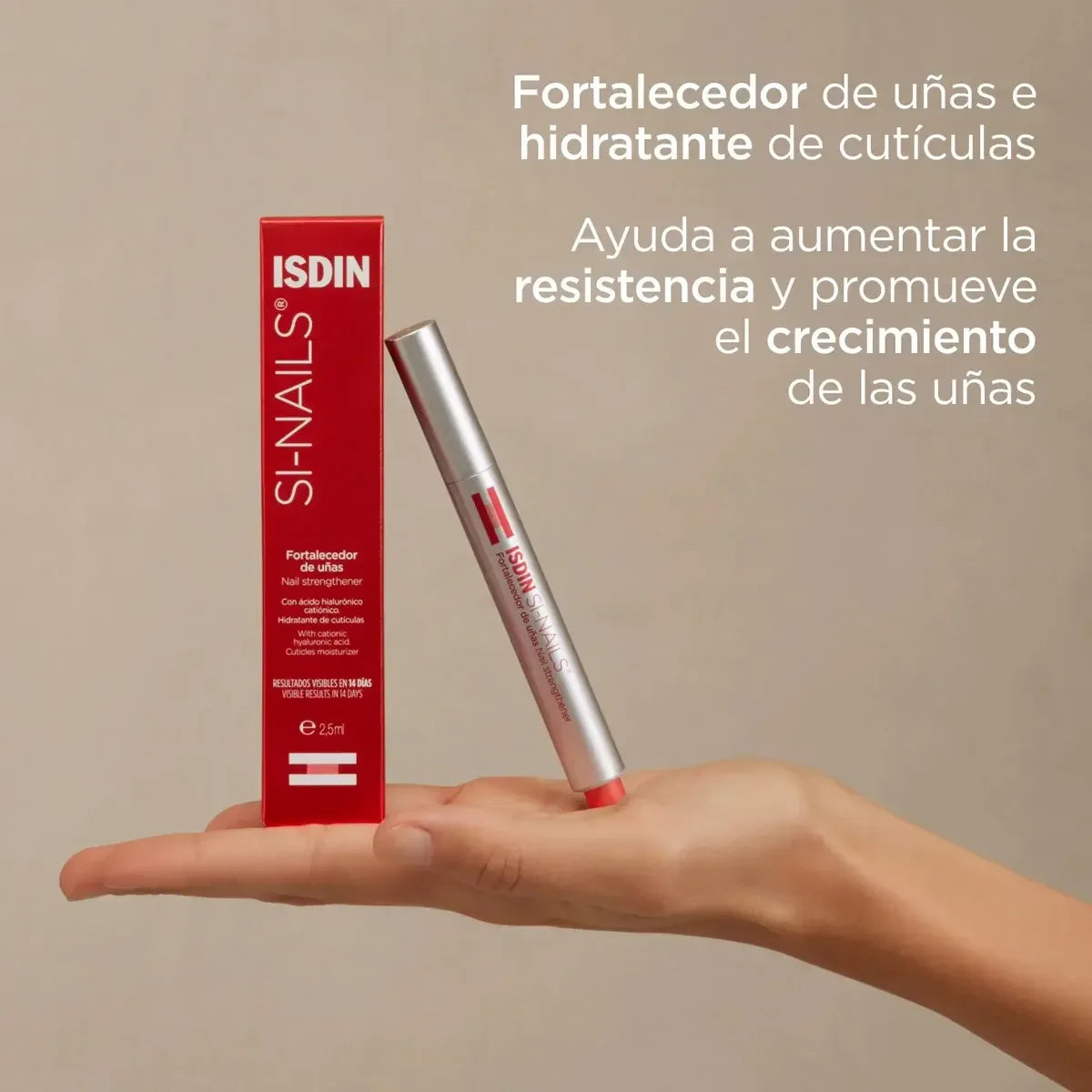 ISDIN | SI-NAILS® Fortalecedor de uñas - 2.5ml - InternationalCosmetic