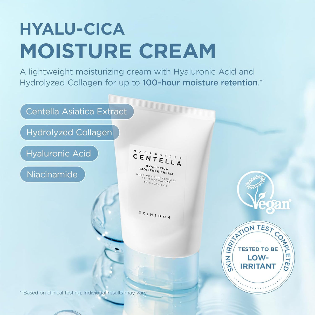 SKIN 1004 | Madagascar Centella Hyalu-Cica Moisture Cream - 75ml