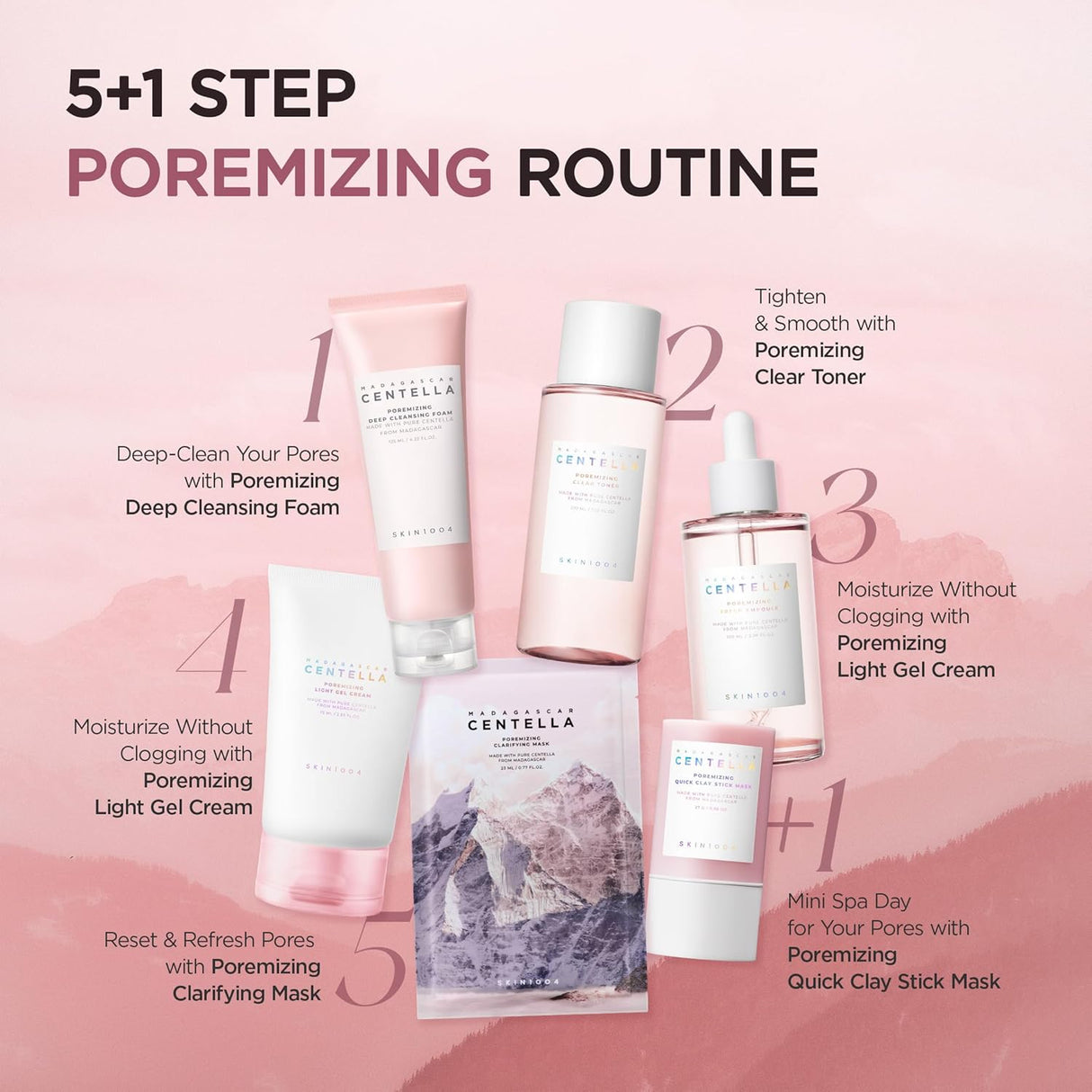 SKIN 1004 | Madagascar Centella Poremizing Deep Cleansing Foam - 125ml