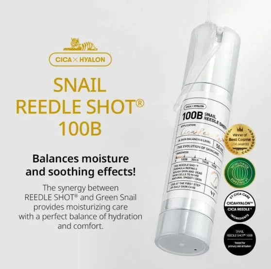 VT COSMETICS | Snail Reedle Shot 100B - 50ml - InternationalCosmetic