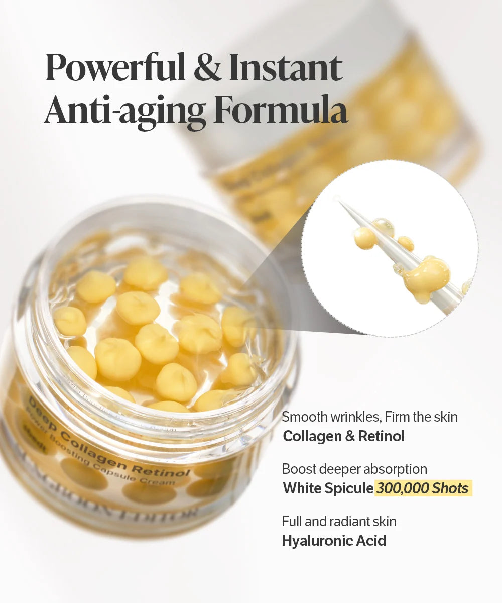 SUNGBOON EDITOR | Deep Collagen Retinol Power Boosting Capsule Cream - 50ml