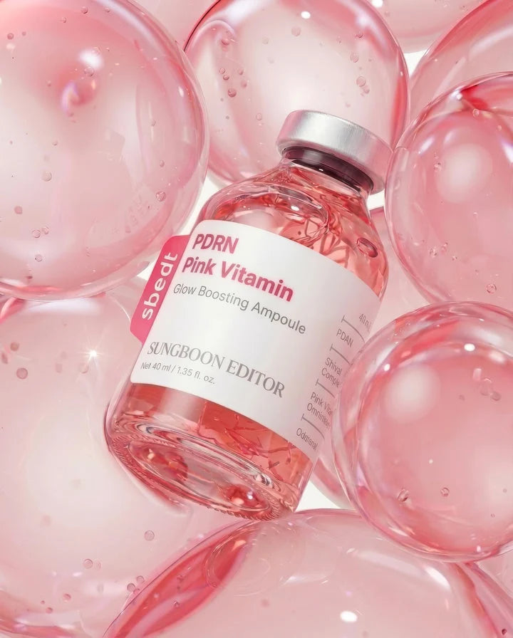 SUNGBOON EDITOR | PDRN Pink Vitamin Glow Boosting Ampoule - 40ml