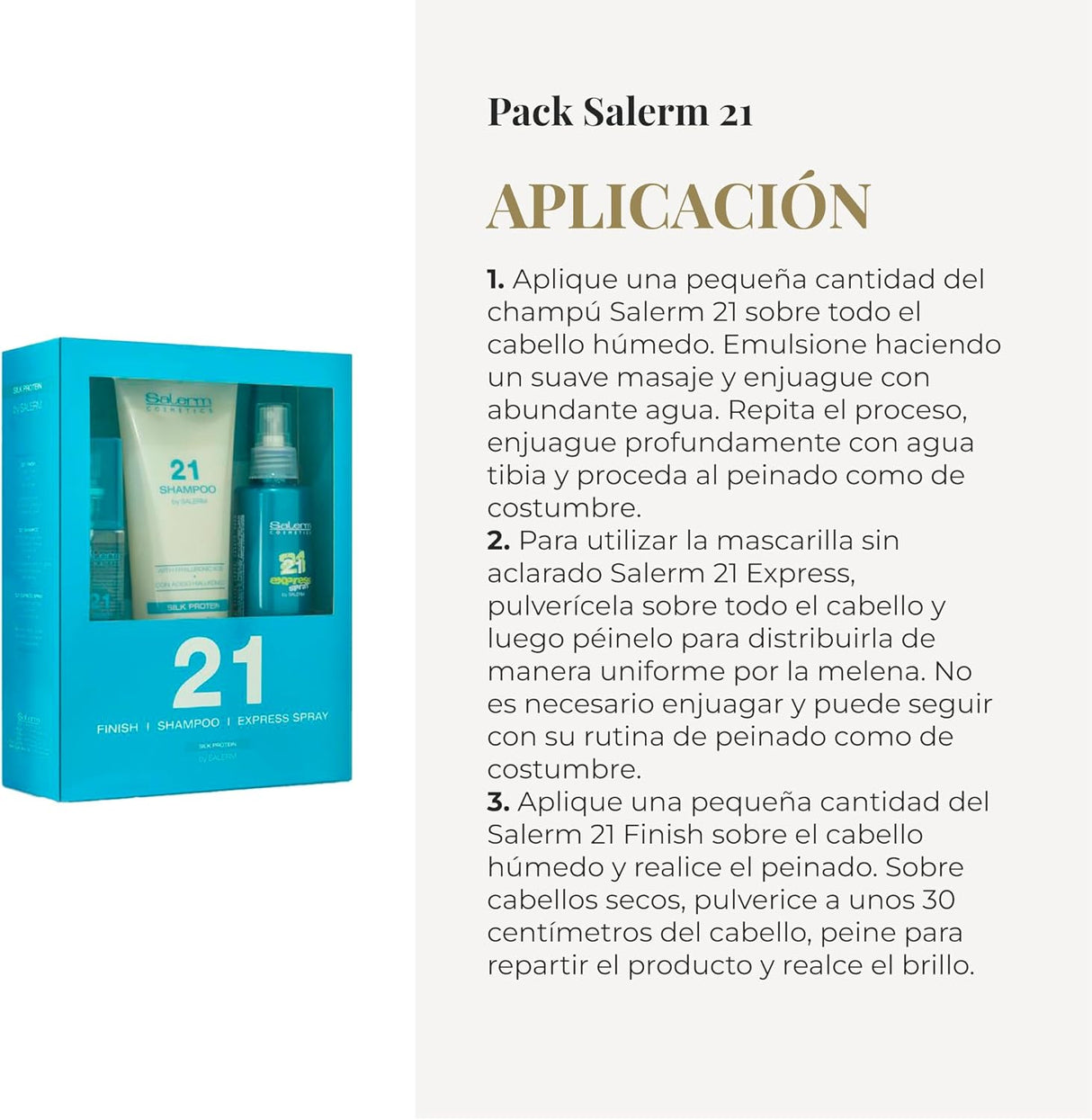 SALERM | Salerm 21 Pack Nutrición e Hidratación Capilar