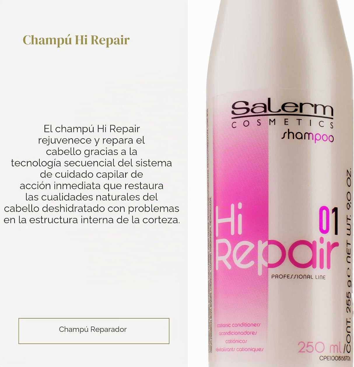 SALERM | Hi Repair Champú - 250ml