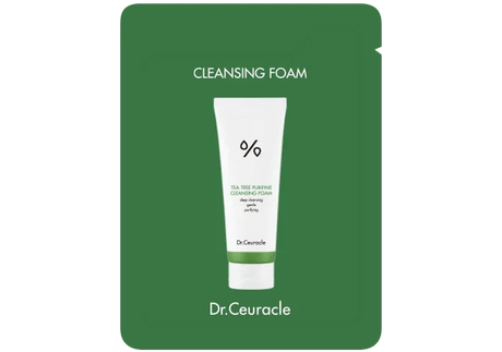 DR. CEURACLE | Muestra - Tea Tree Purifine Cleansing Foam - 2ml - InternationalCosmetic