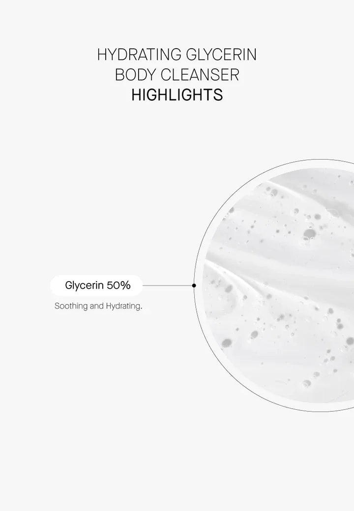 TRANSPARENT LAB | Hydrating Glycerin Body Cleanser - 400ml - InternationalCosmetic