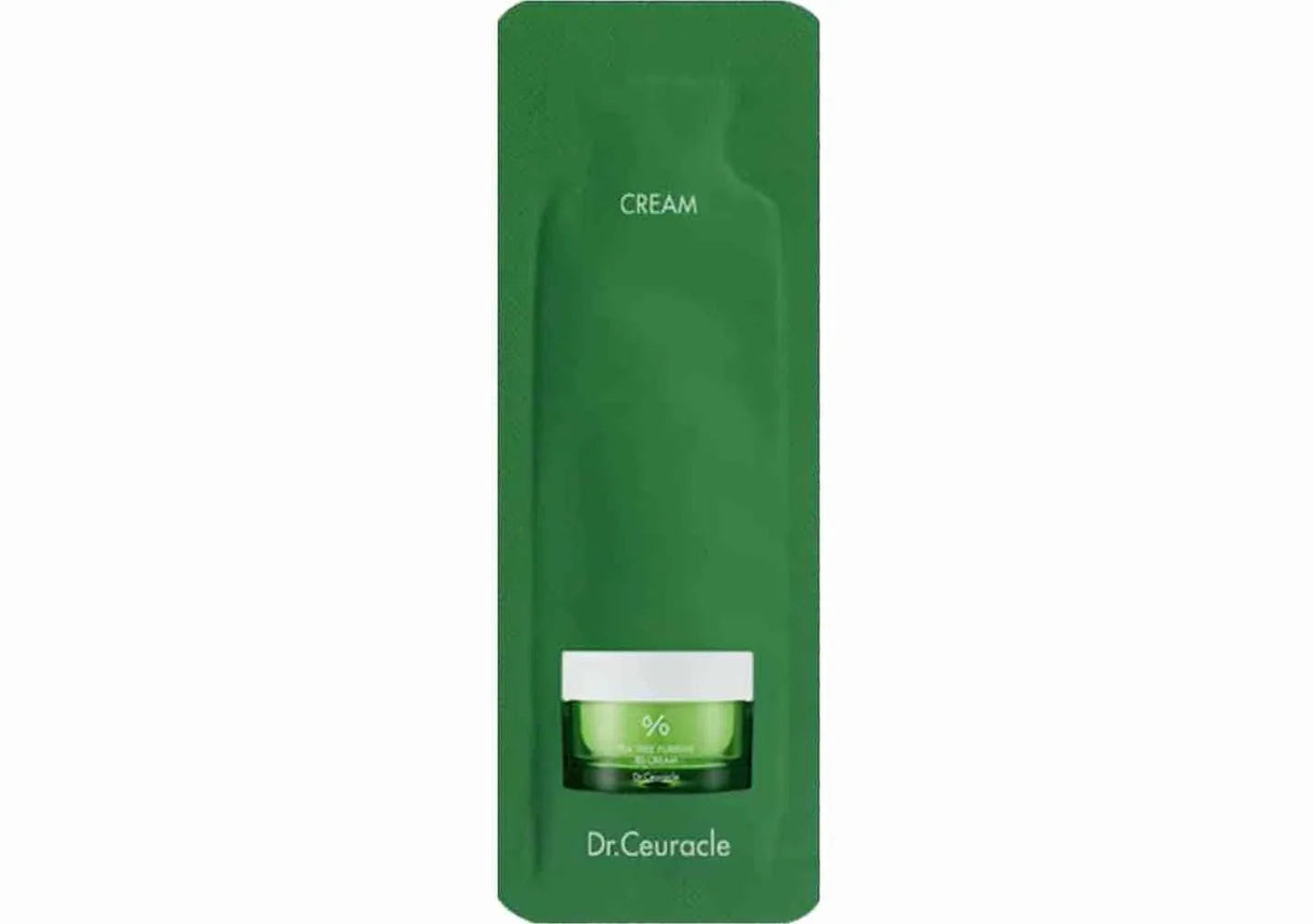 DR. CEURACLE | Muestra Tea Tree Purifine 80 Cream - 1.5ml - InternationalCosmetic