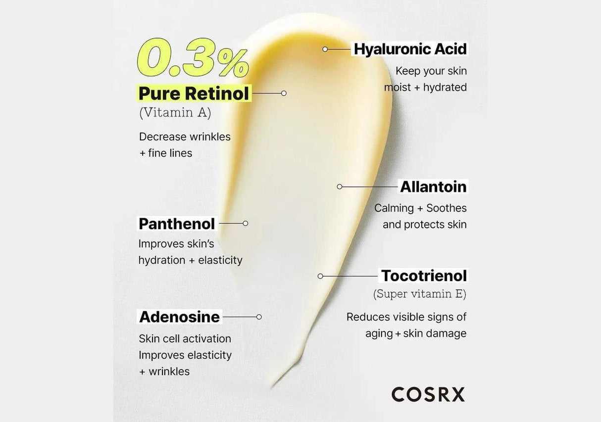 COSRX | The Retinol 0.3 - 20ml - InternationalCosmetic