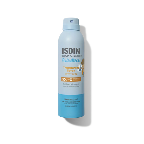 ISDIN | Transparent Spray Wet Skin Pediatrics SPF 50 - 250ml - InternationalCosmetic