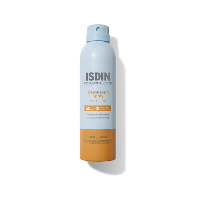 ISDIN | Transparent Spray Wet Skin SPF 50 - 250ml - InternationalCosmetic