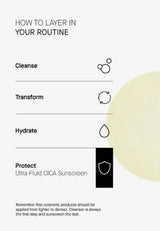 TRANSPARENT LAB | Ultra Fluid Cica Sunscreen - 100ml - InternationalCosmetic