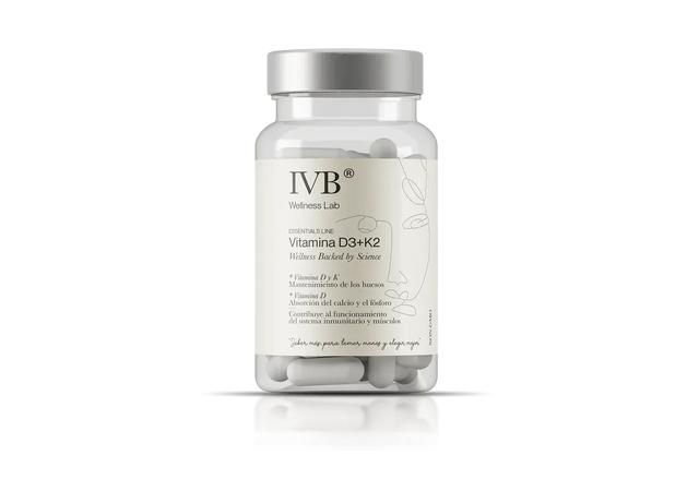 IVB WELLNESS LAB | Vitamina D3+K2 - 90 Cápsulas - InternationalCosmetic