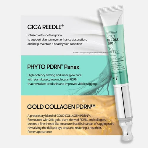 VT COSMETICS | PDRN Reedle Shot Eye Lifter - 15ml