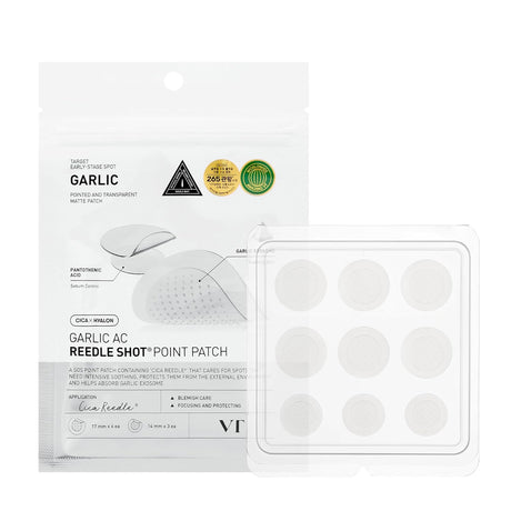 VT COSMETICS | Garlic AC Reedle Shot Point Patch - 9ud