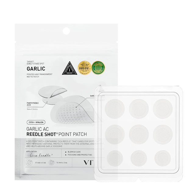 VT COSMETICS | Garlic AC Reedle Shot Point Patch - 9ud