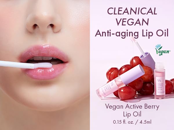 DR. CEURACLE | Vegan Active Berry Lip Oil - 4,5ml