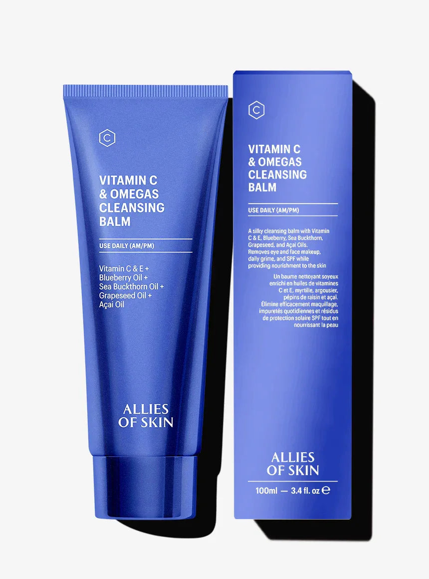 ALLIES OF SKIN | Vitamin C & Omegas Cleansing Balm - 100ml - InternationalCosmetic