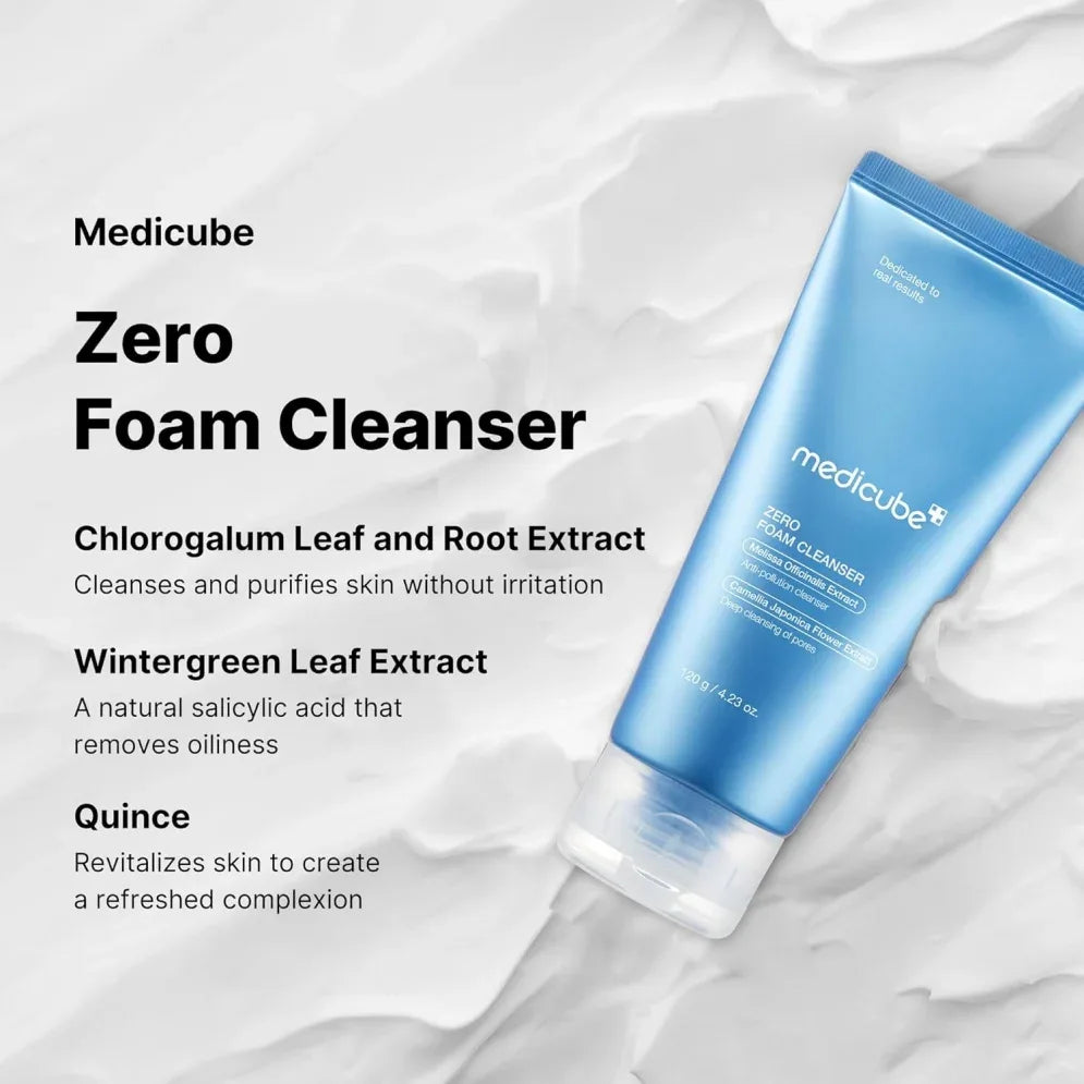 MEDICUBE | Zero Foam Cleanser - 120 gr Copia