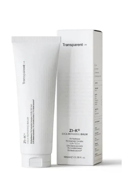 TRANSPARENT LAB | Zi‑K® Cica Repairing Balm - 100ml - InternationalCosmetic