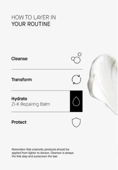 TRANSPARENT LAB | Zi‑K® Cica Repairing Balm - 100ml - InternationalCosmetic