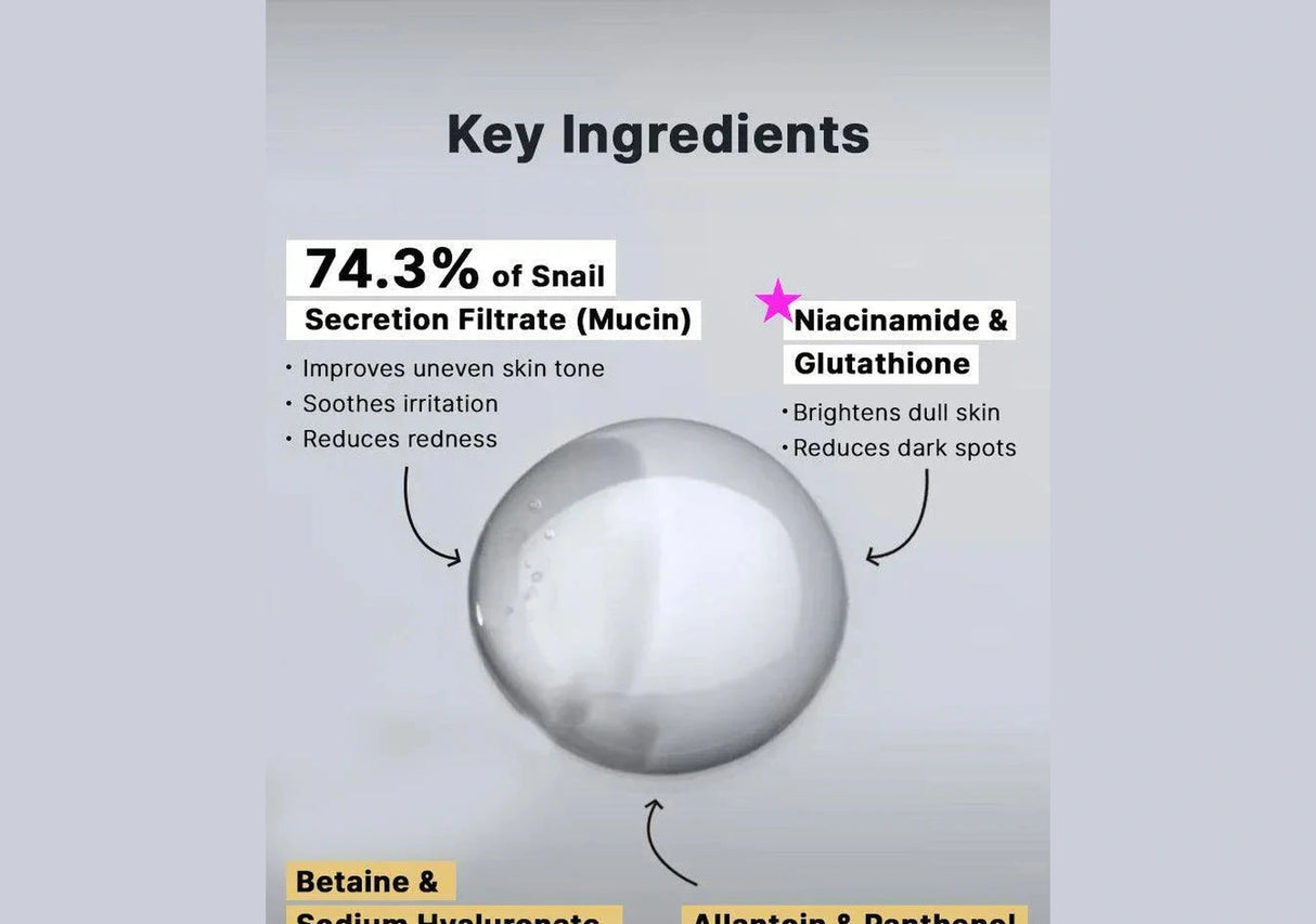 COSRX | Advanced Snail Radiance Dual Essence - 80ml - InternationalCosmetic