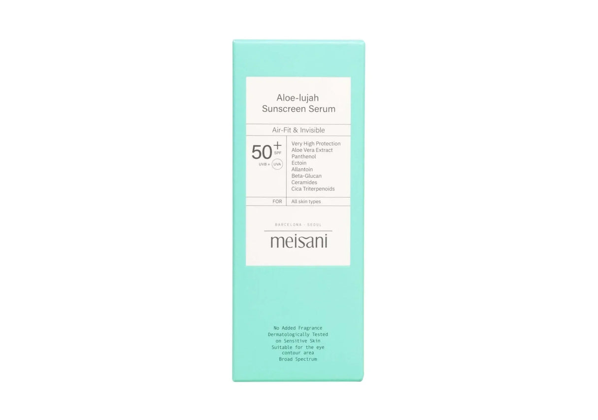 MEISANI | Aloe-lujah Sunscreen Serum SPF 50+ - 50ml - InternationalCosmetic