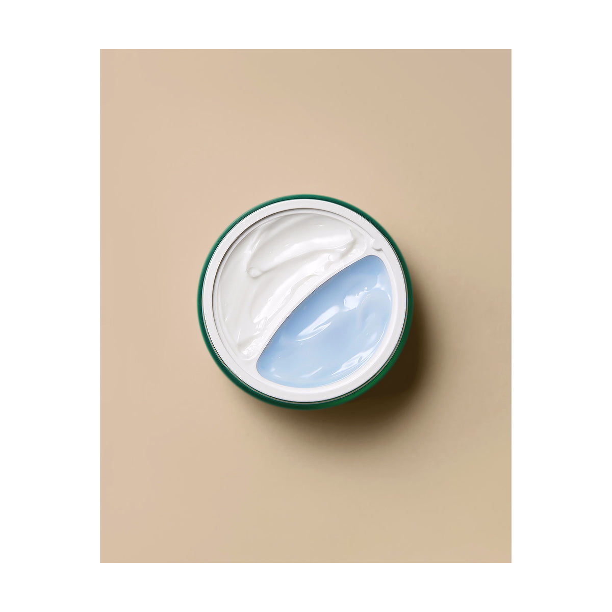 AXIS-Y Cera-Heart My Type Duo Cream 60 ml: textura de las fórmulas azul y transparente; hidratación y confort sin pesadez