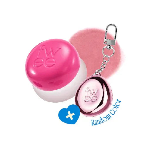 FWEE | Lip & Cheek Blurry Pudding Pot Keyring Set - InternationalCosmetic