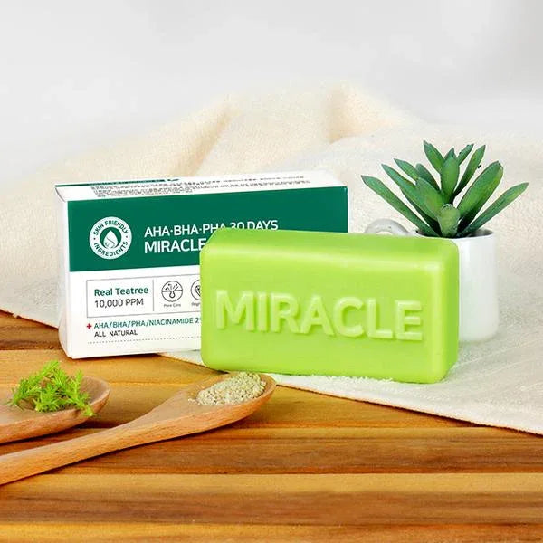 SOME BY MI | AHA BHA PHA 30 Days Miracle Cleansing Bar - 30ud - InternationalCosmetic