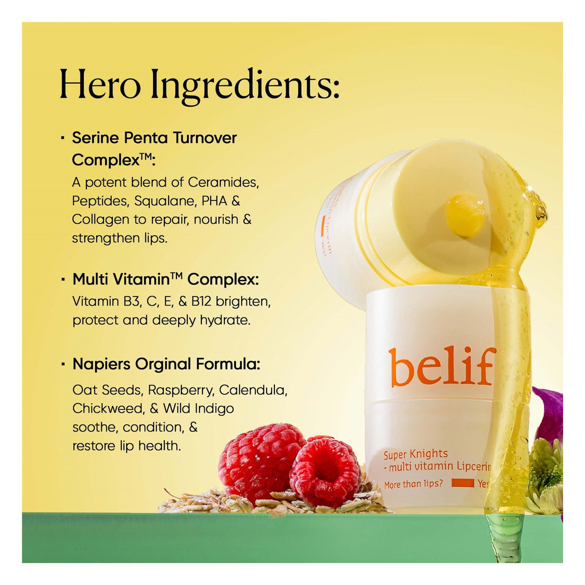 BELIF | Super Knights Multi Vitamin Lipcerin - 15ml