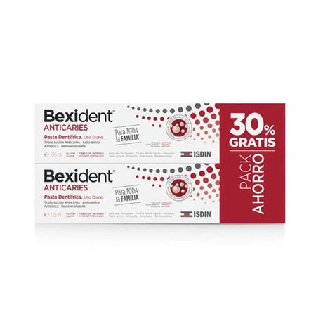 ISDIN | Bexident Anticaries Duplo Pasta - 2x125ml - InternationalCosmetic