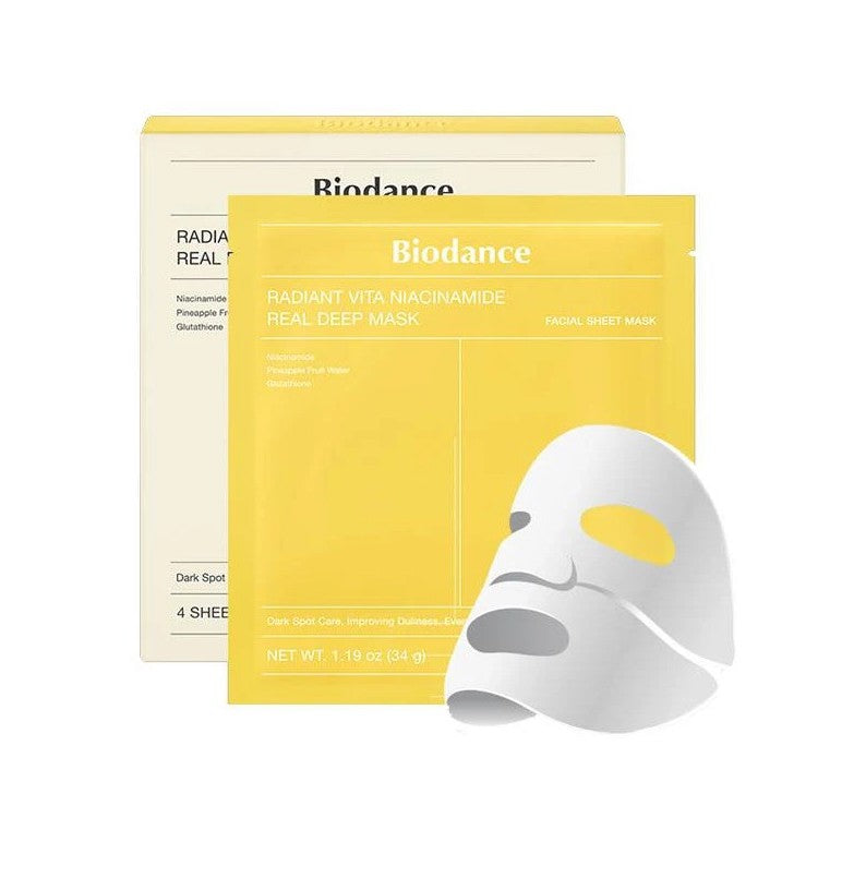 BIODANCE | Radiant Vita Niacinamide Real Deep Mask - 4ud