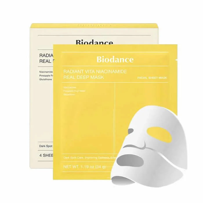 BIODANCE | Radiant Vita Niacinamide Real Deep Mask - 4ud
