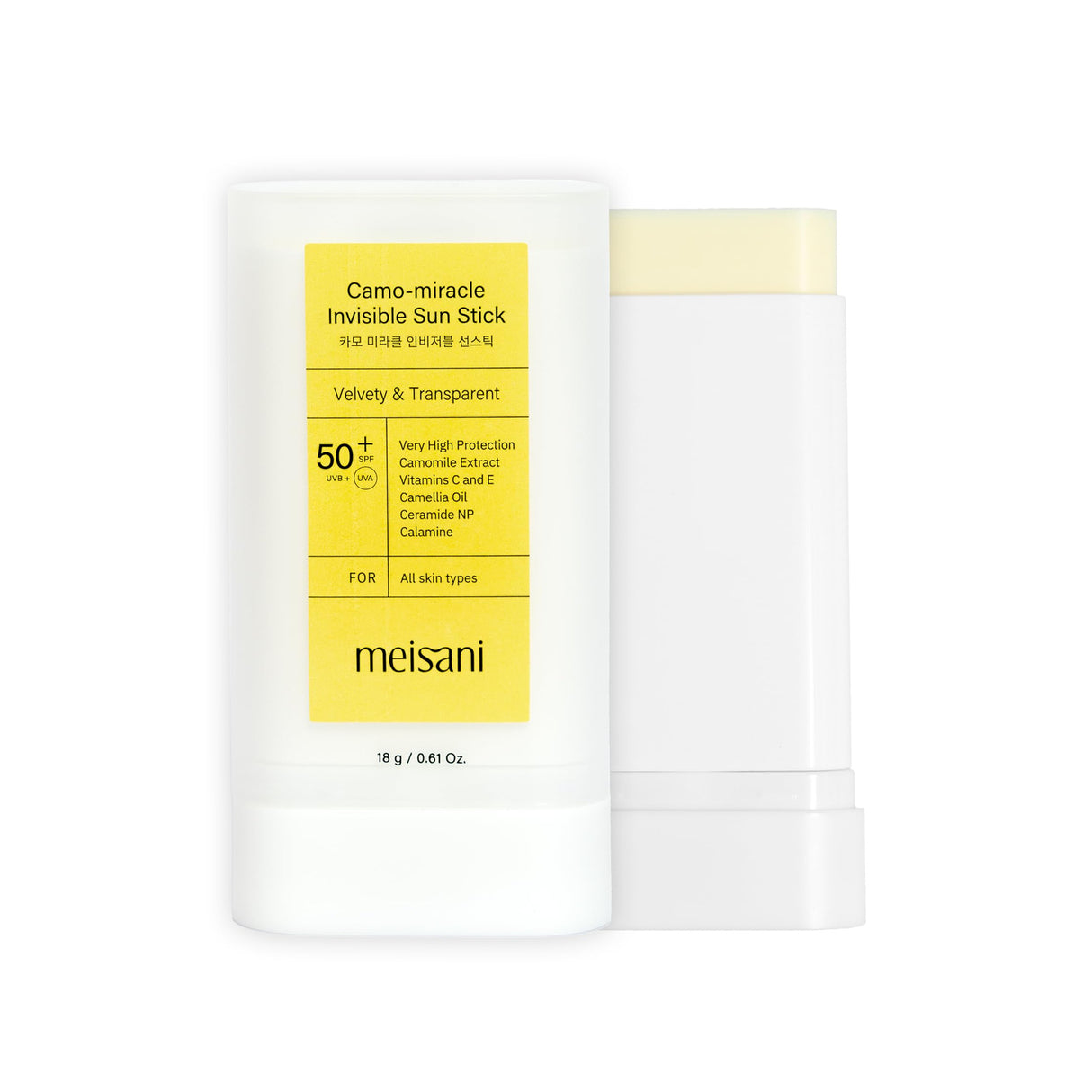 MEISANI | Camo-Miracle Invisible Sun Stick SPF50+ - 18g