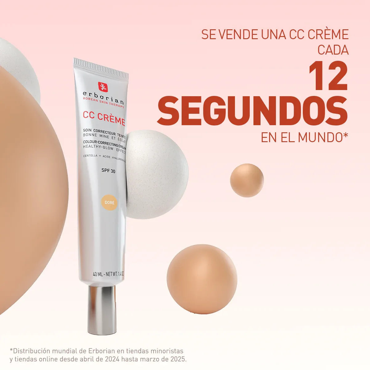 ERBORIAN | CC Cream SPF30 - 40ml - InternationalCosmetic