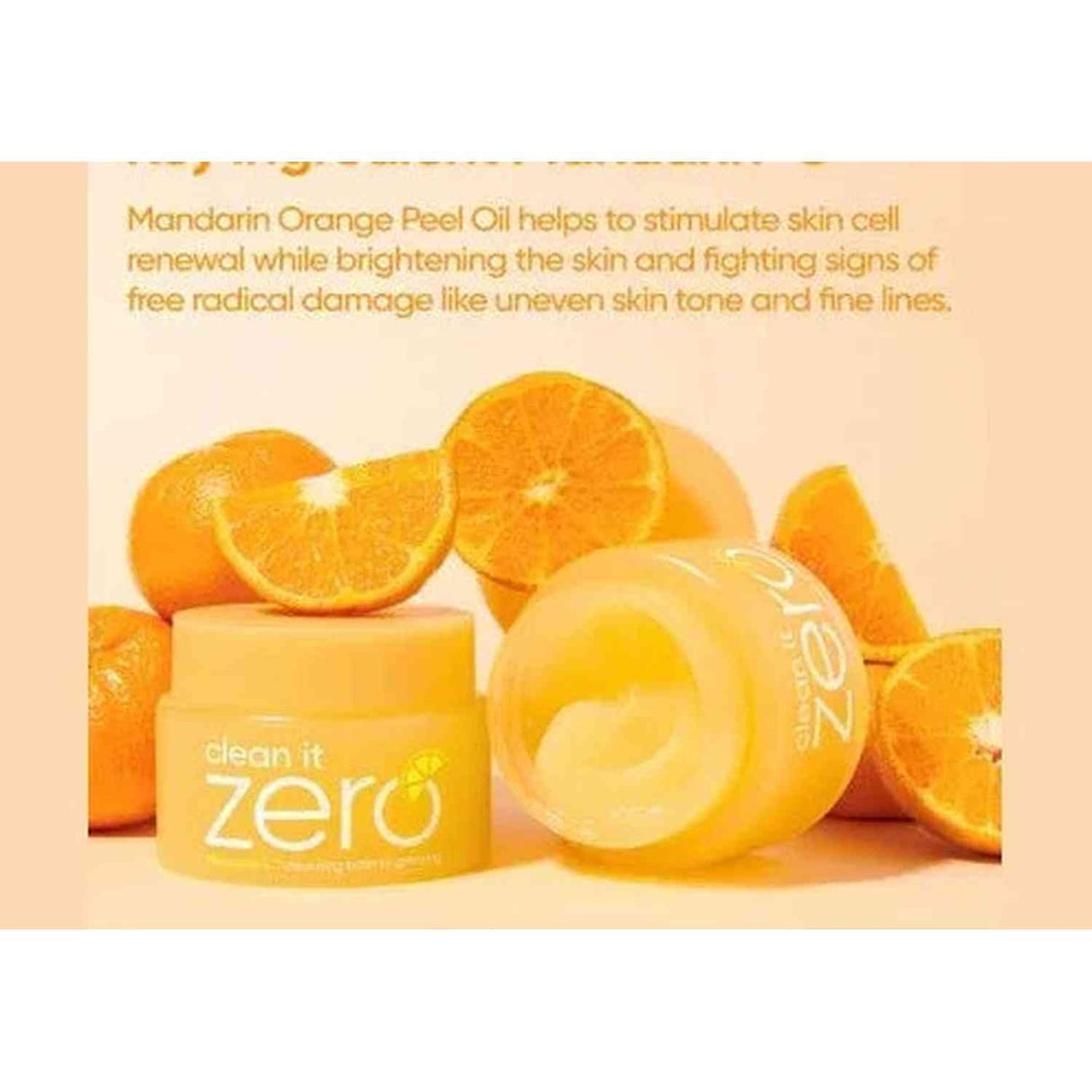 BANILA CO | Clean It Zero Mandarin‑C Brightening Cleansing Balm - 100ml - InternationalCosmetic