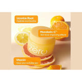 BANILA CO | Clean It Zero Mandarin‑C Brightening Cleansing Balm - 100ml - InternationalCosmetic
