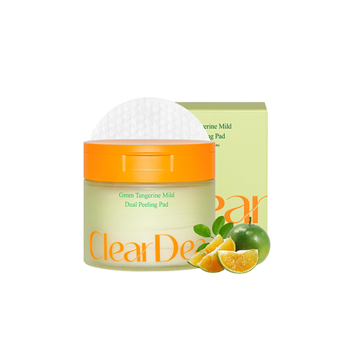 CLEARDEA | Green Tangerine Mild Dual Peeling Pad 140ml 50 pads