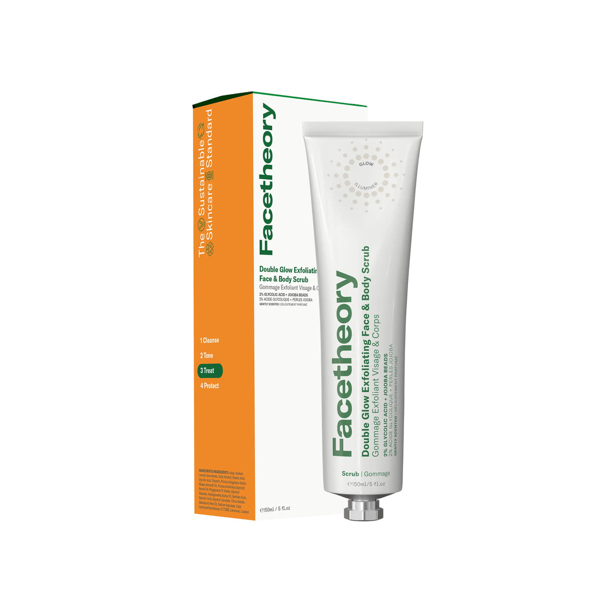 FACETHEORY | Scrub Exfoliante Facial y Corporal Double Glow - 150ml