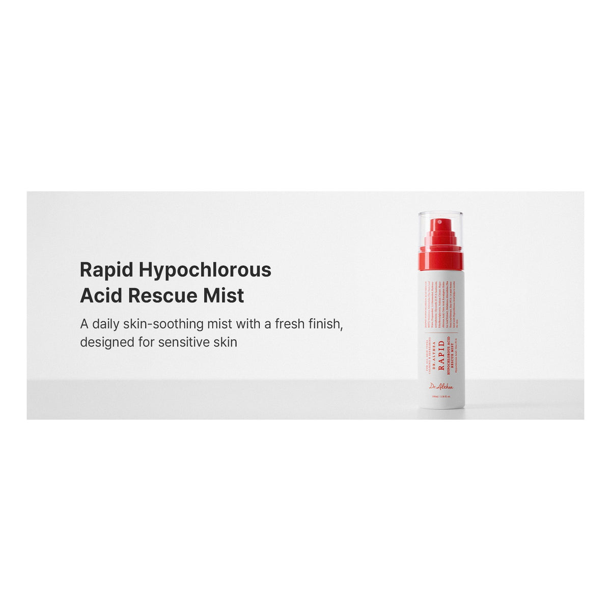 DR. ALTHEA | Rapid Hypochlorous Acid Rescue Mist - 60ml