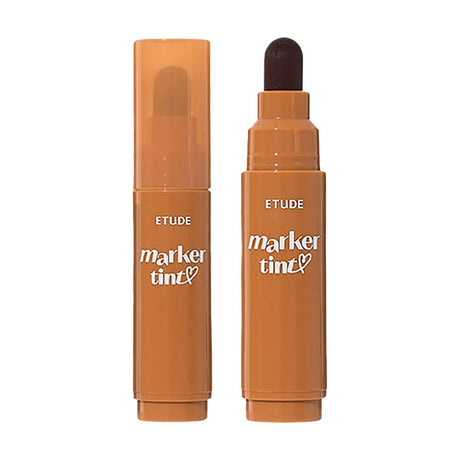 ETUDE Dear Darling Marker Tint - 3,5g: formato 12 Mocha Brown, textura, aplicador o acabado del producto; maquillaje de color y acabado modulable