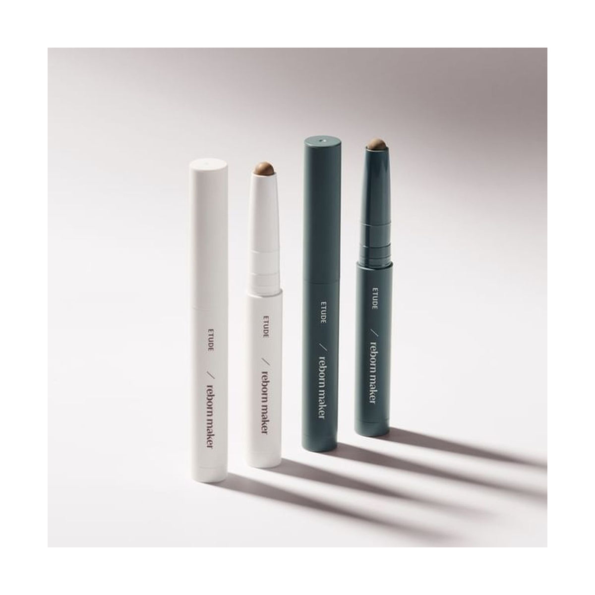 ETUDE Reborn Maker - 1g: envase o producto exacto sobre fondo blanco; maquillaje de color y acabado modulable
