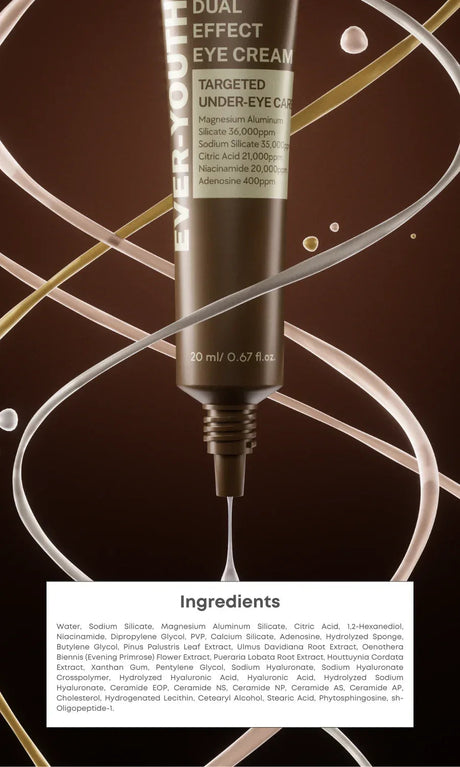NINE LESS | Ever-Youth Dual Effect Eye Cream - 20 ml - InternationalCosmetic