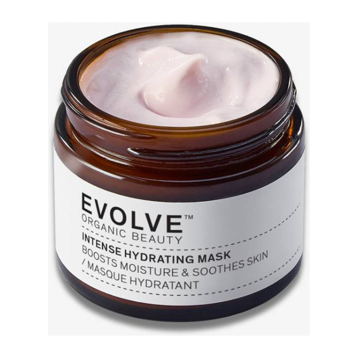 EVOLVE Intense Hydrating Mask - 60ml: envase o producto exacto sobre fondo blanco; mascarilla cosmética de cuidado intensivo